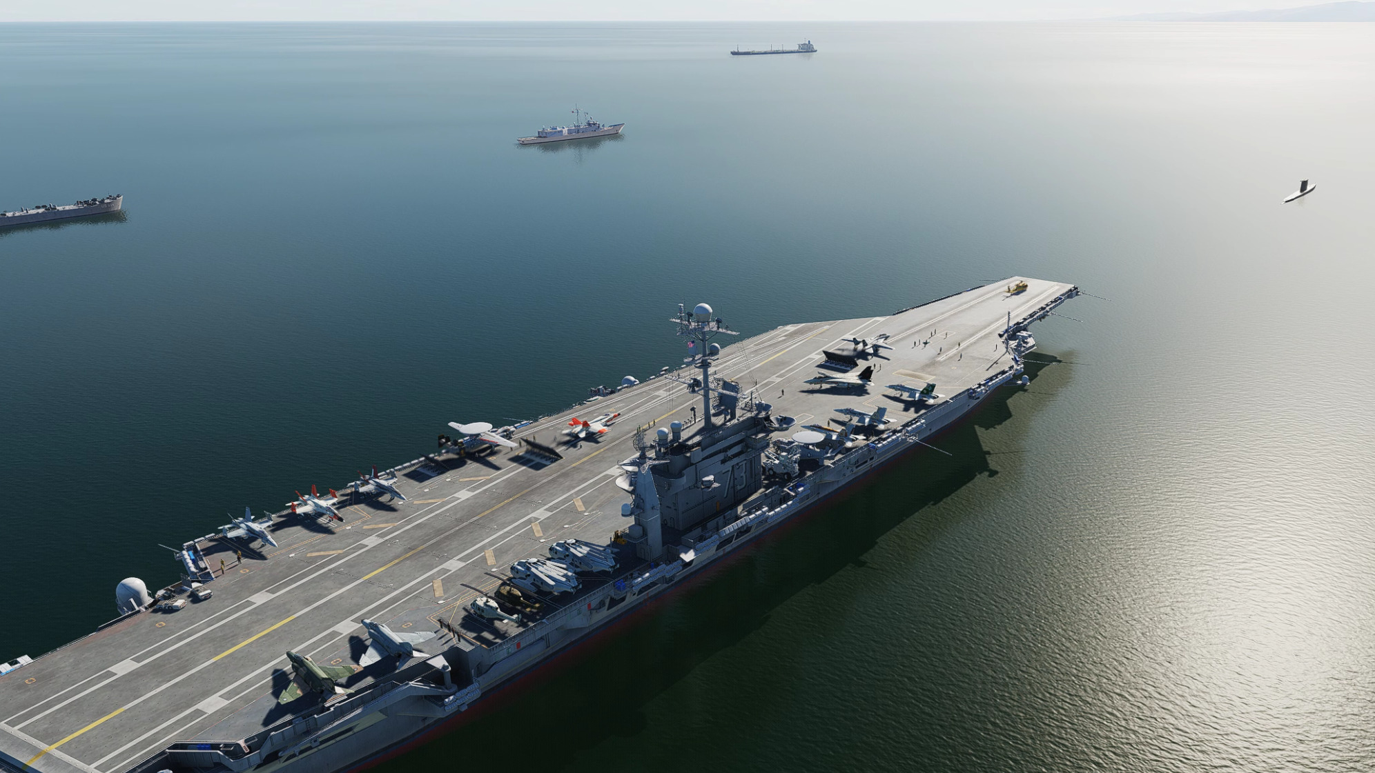 F-14B Tomcat (Top Gun) Cold & Dark Carrier.