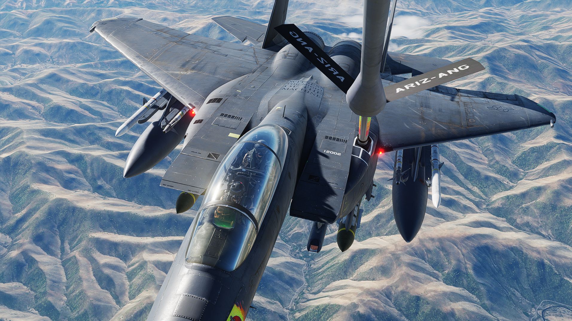 USAF 01-2002 "WARLORD" - 494th "Panthers"  - CETCOM