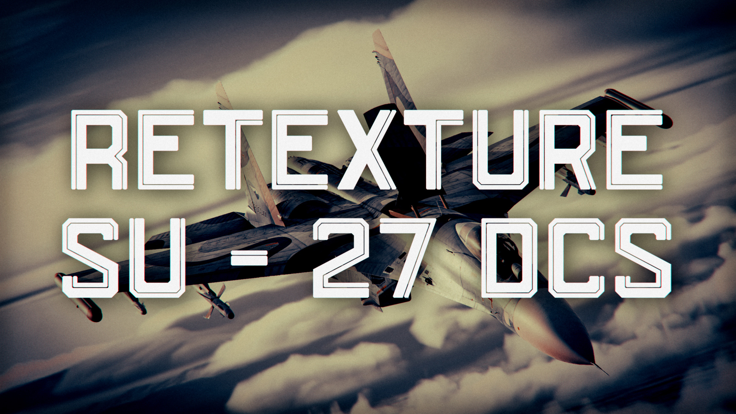 Retexture Su-27 DCS / Новые текстуры для Су-27