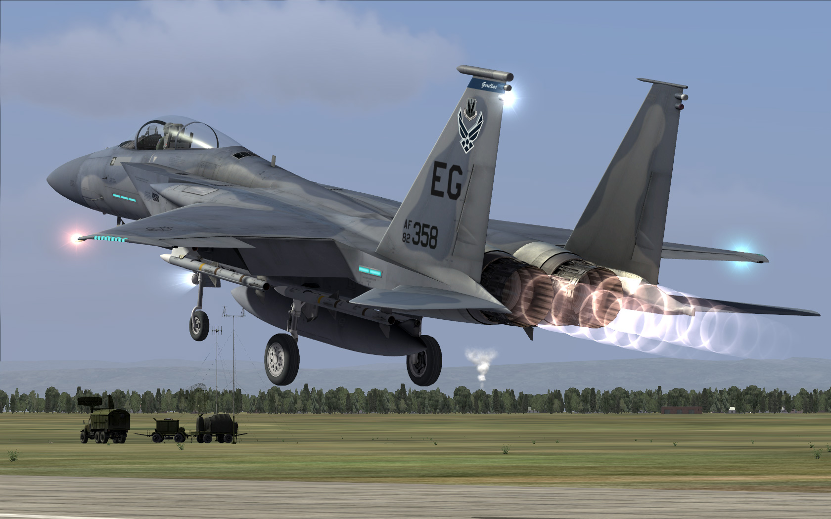 F-15C Interception by BlackBart10