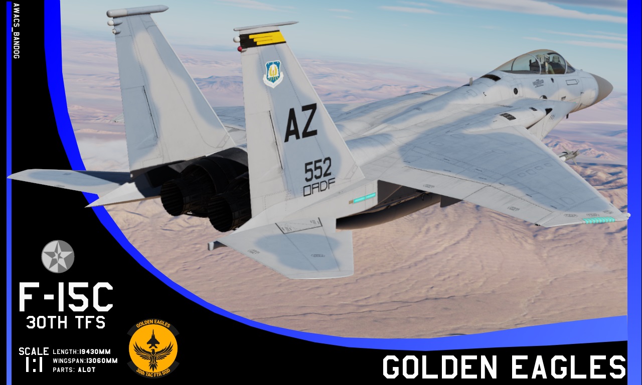 Ace Combat - 30th Tactical Fighter Squadron 'Golden Eagles' F-15C