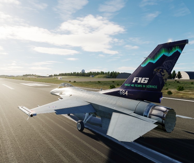 RNoAF 664 40 years of service