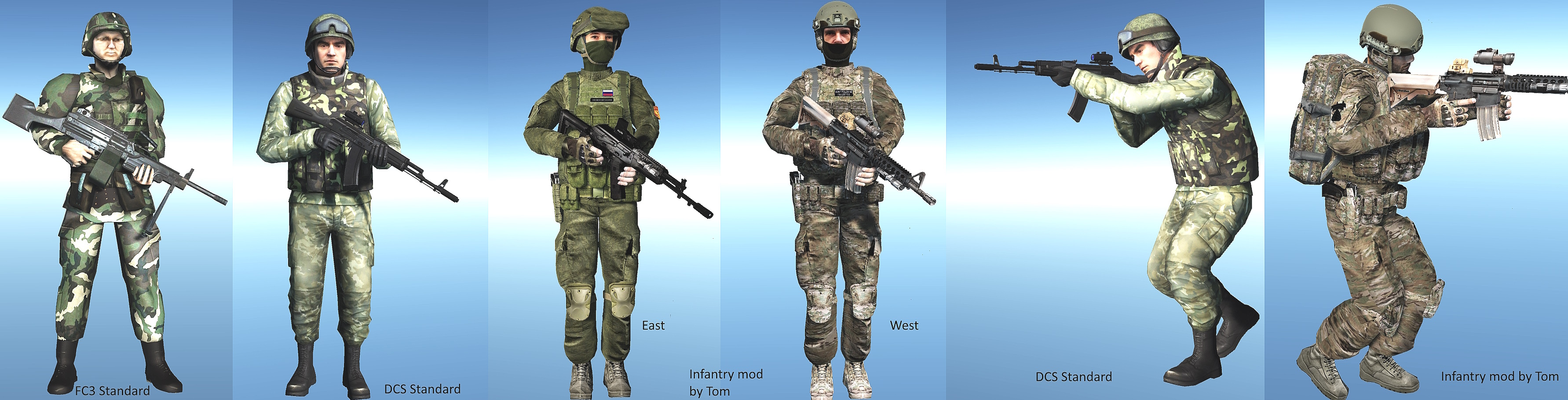 Toms Infantry Mod V-Western Style 1.0
