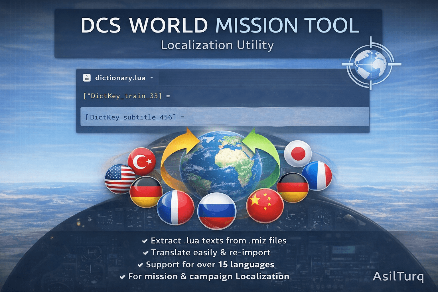  DCS World Mission Tool | © AsilTurq