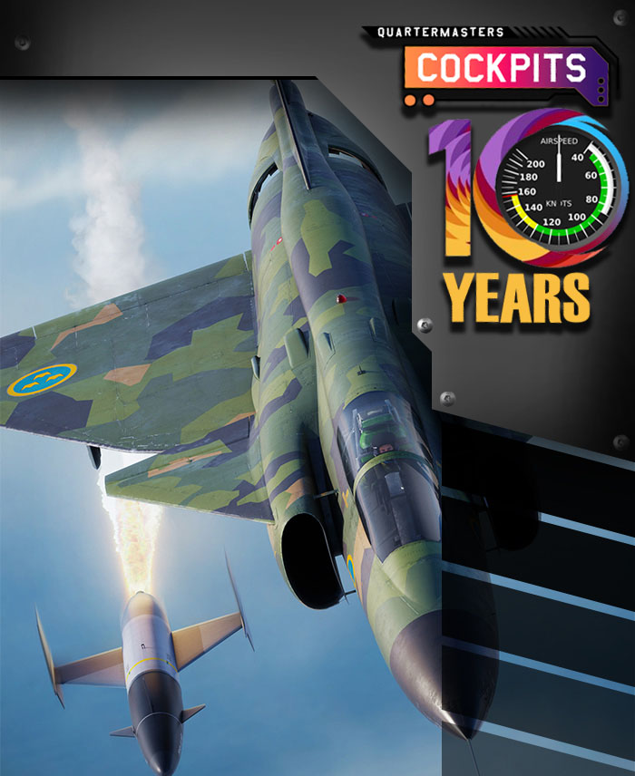 QM's AJS-37 Imperial English Cockpit - 2024 Edition