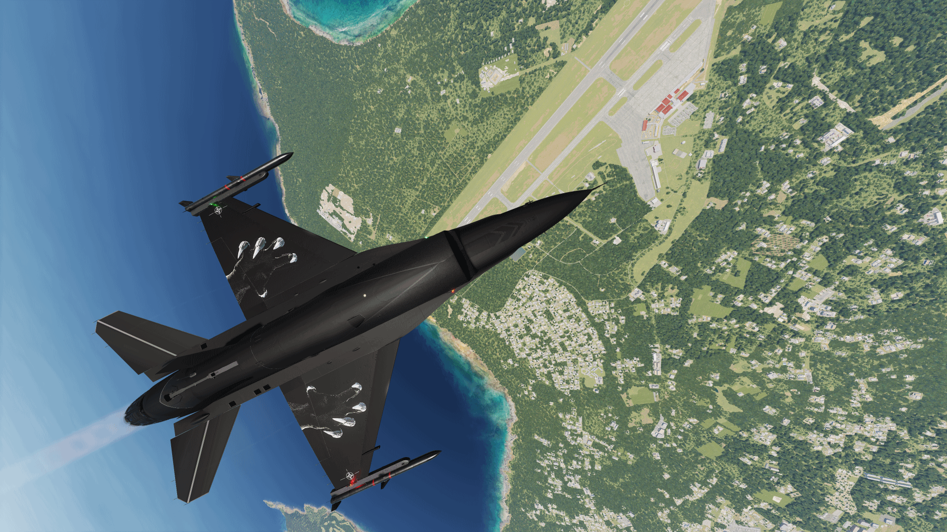 F-16C UYN NATO Dark Reapers (Carbon Edition)