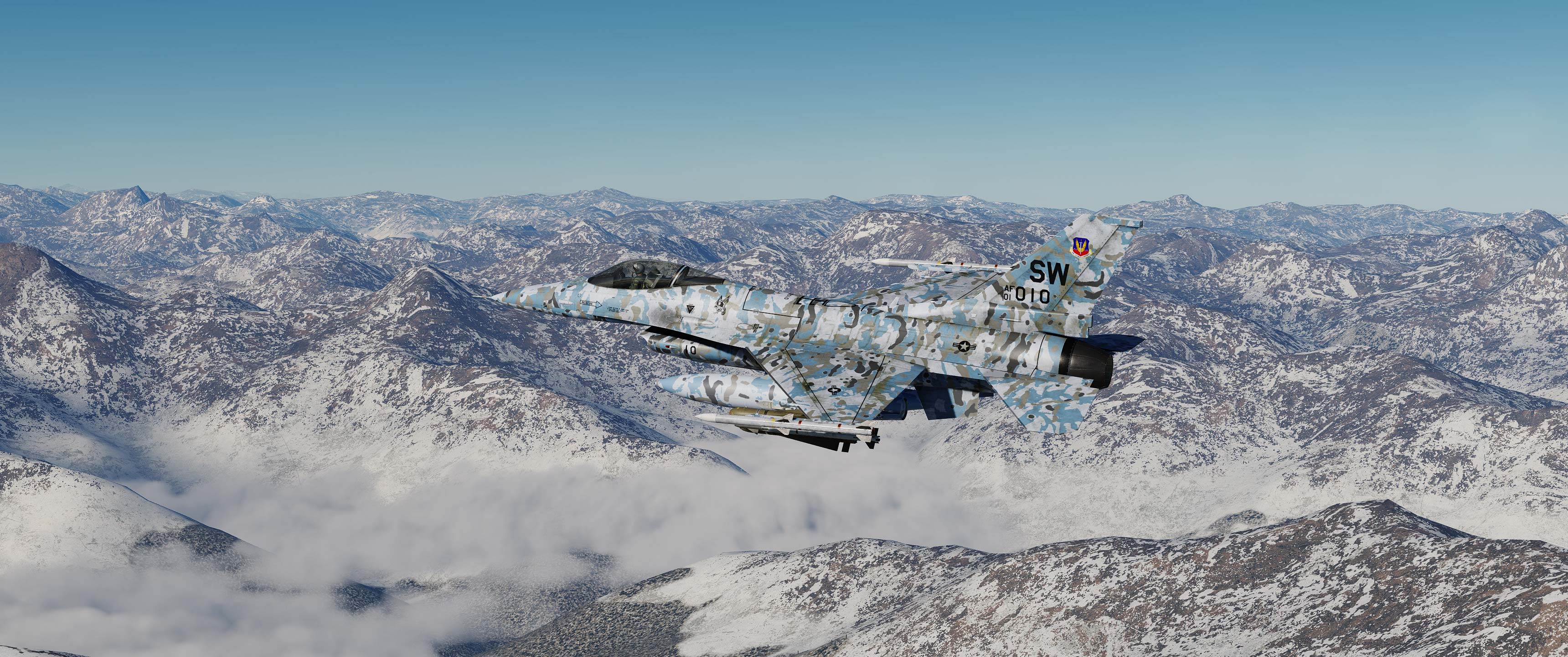 F-16 Sky Multi Terrain Pattern