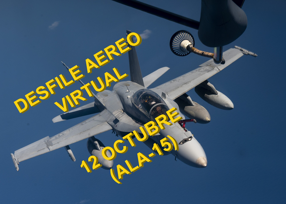 Desfile por el Dia de la Hispanidad (Version F-18 AAR) / "Dia de la Hispanidad" parade (AAR F-18 version )