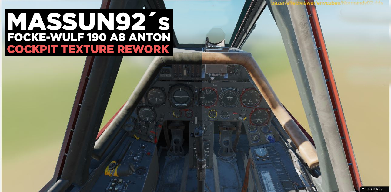  Massun92´s FW190 A-8 Anton TEXTURE REWORK - SP mode only