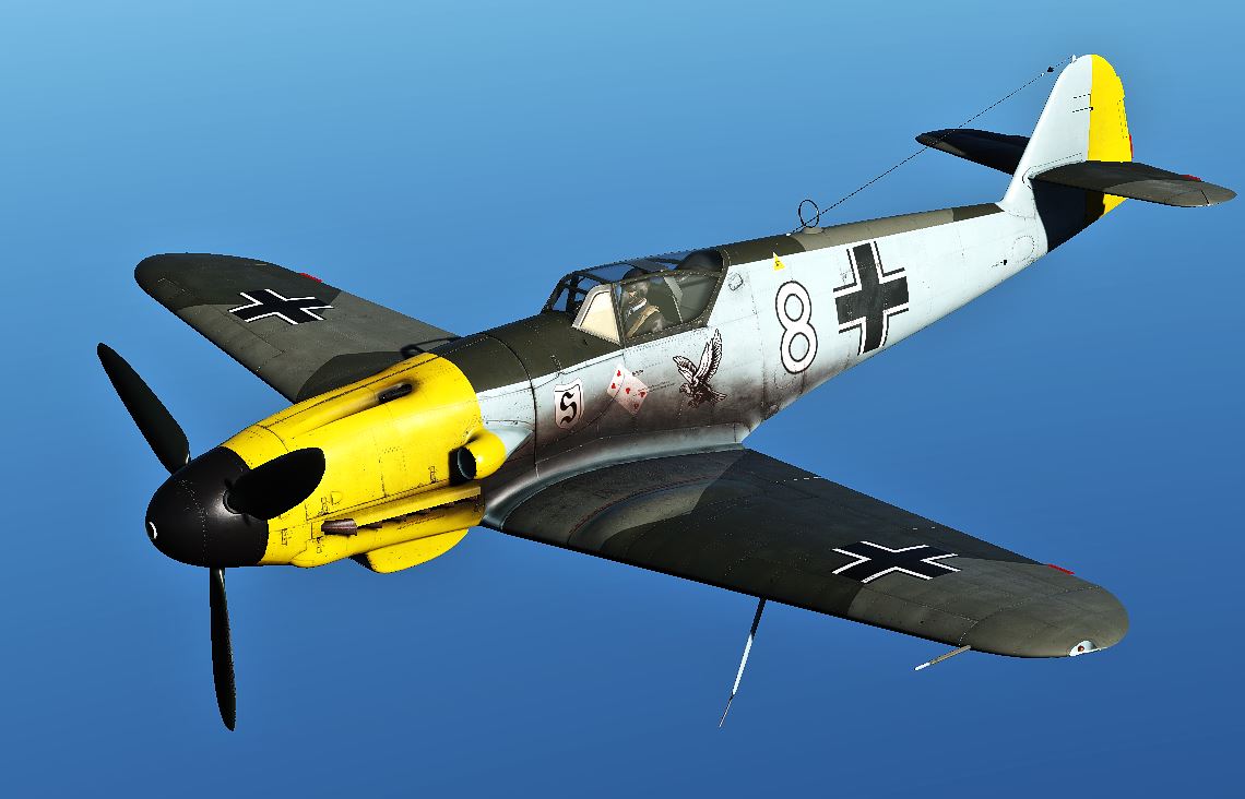 Josef Priller Bf-109 E-7  1940
