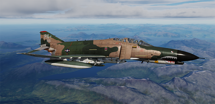 F-4E 3rd TFW, 90th TFS (Pair-O-Dice) 69-7555, Clark AB, Philippines (Corrected)
