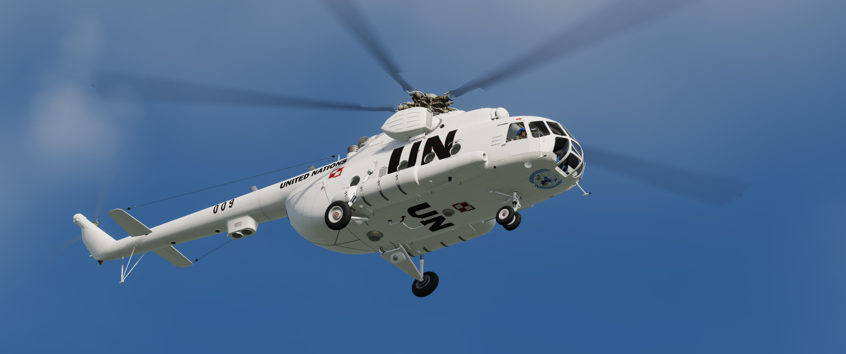 Mi-8 United Nations PL v1 (fictional)