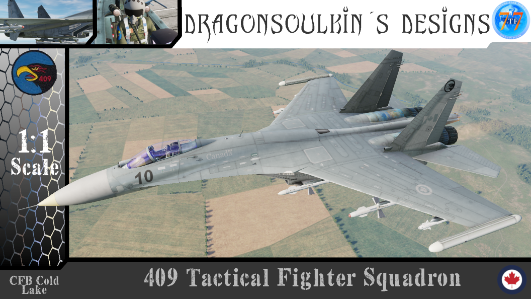 (Fictional) Canada 409th Squadron Su-27