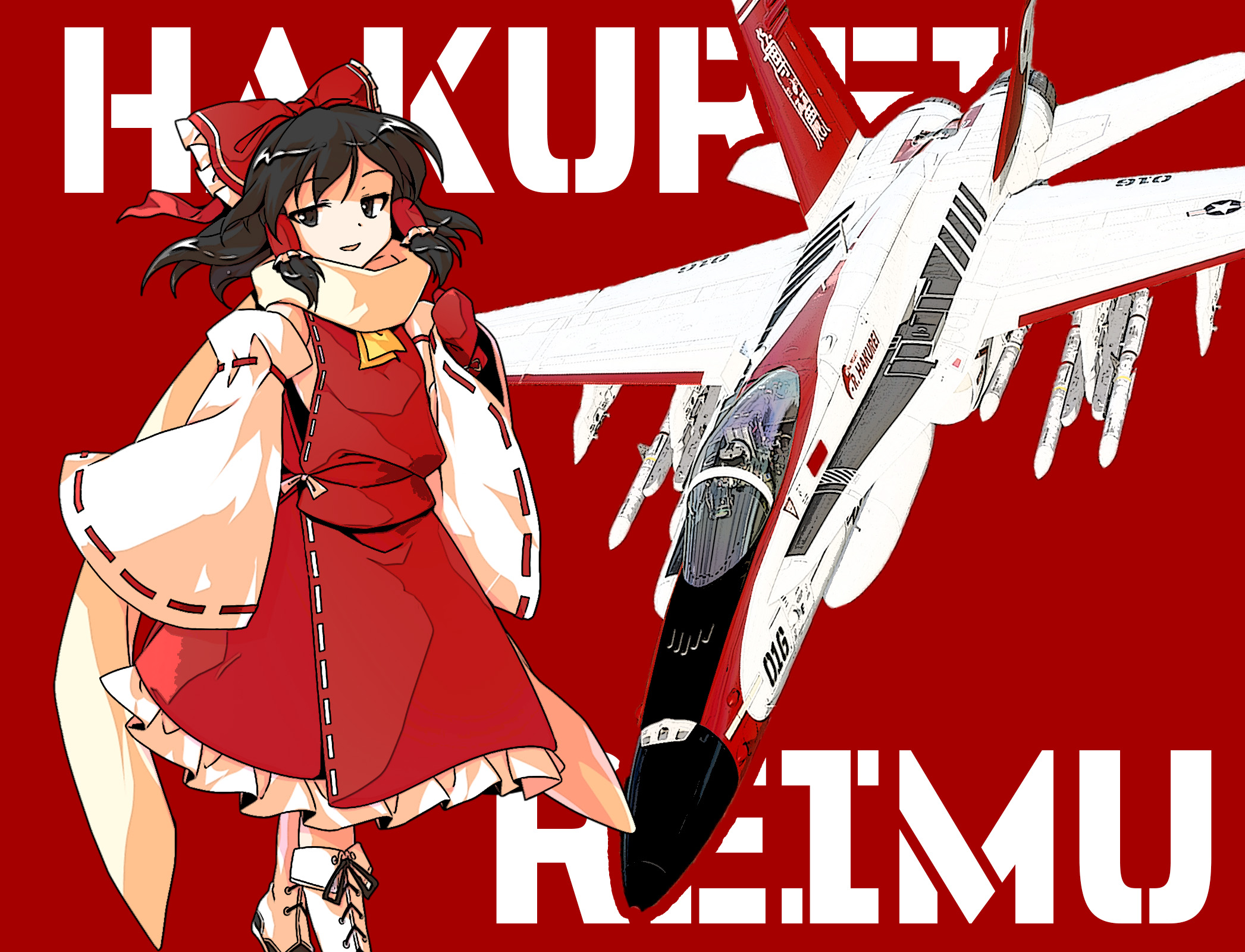 [F/A-18C] TaCTiCaL Shrine Maiden Ray-moo