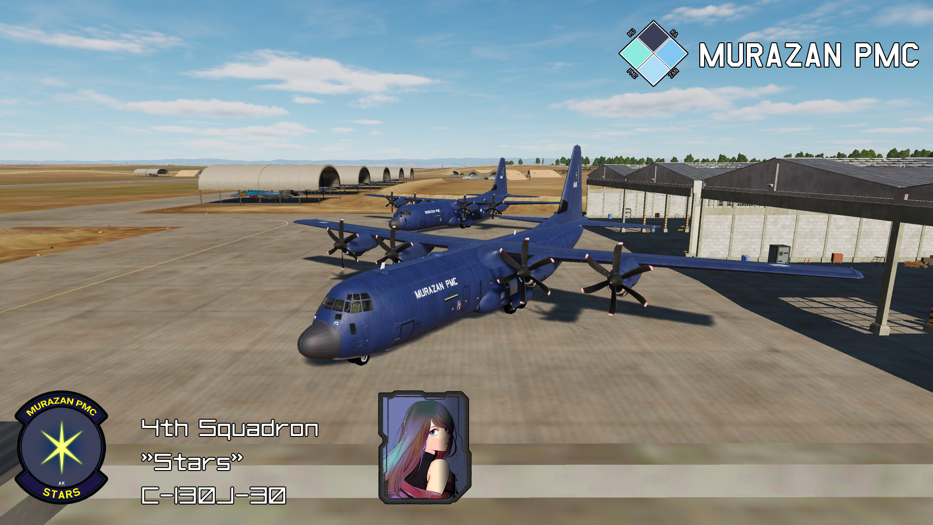 (Legacy) C-130J Murazan PMC 4th Squadron "Stars"