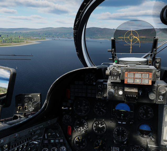 Mi-24P Cockpit (EN, black, downscaled and customized)