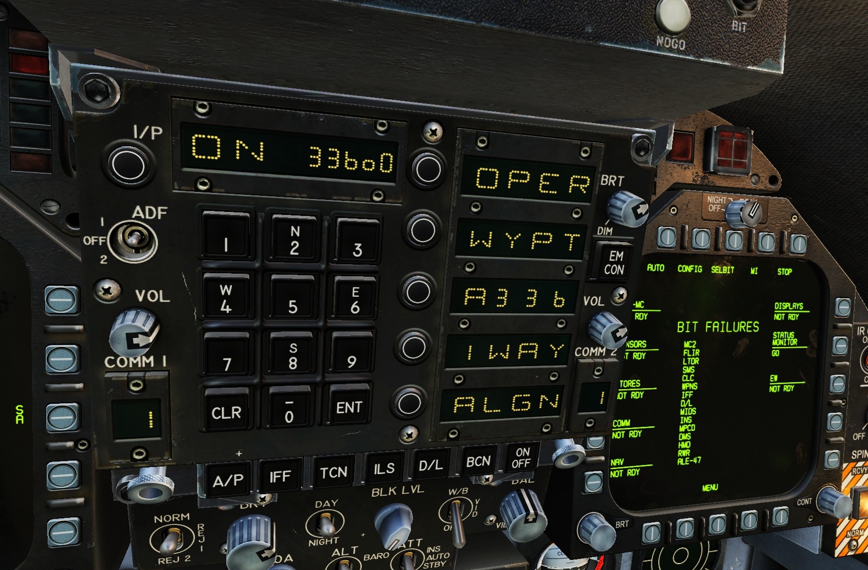 F/A-18C Hornet GOLD color UFC