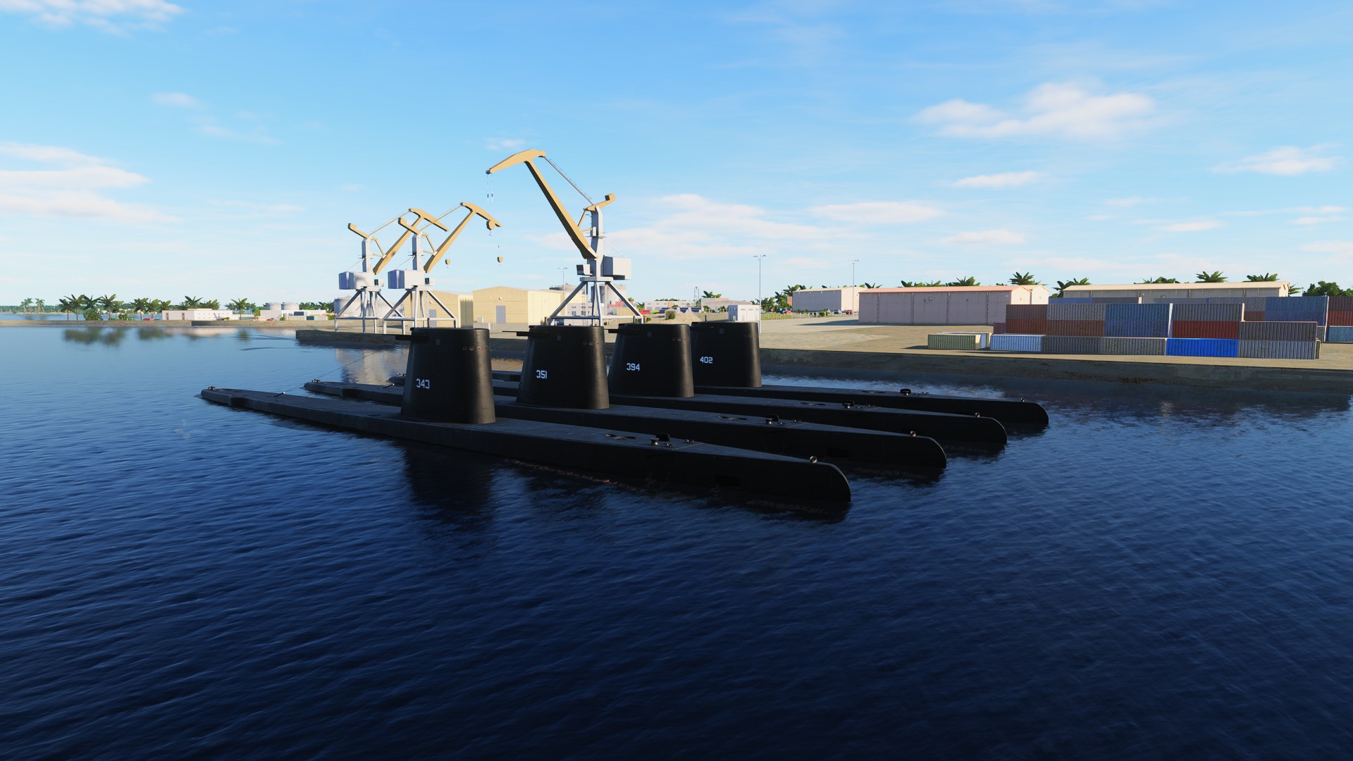 Santa Fe GUPPY Liveries (Early Cold War USN Submarines)