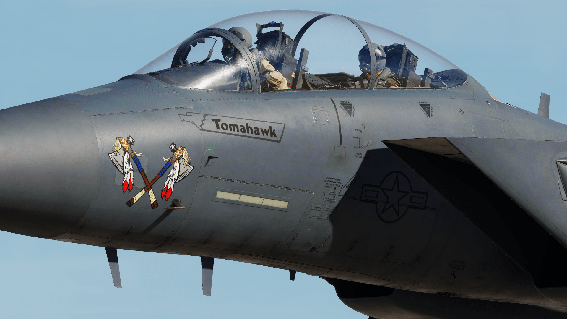 F-15E Strike eagle SJ 87-199 "Tomahawk"