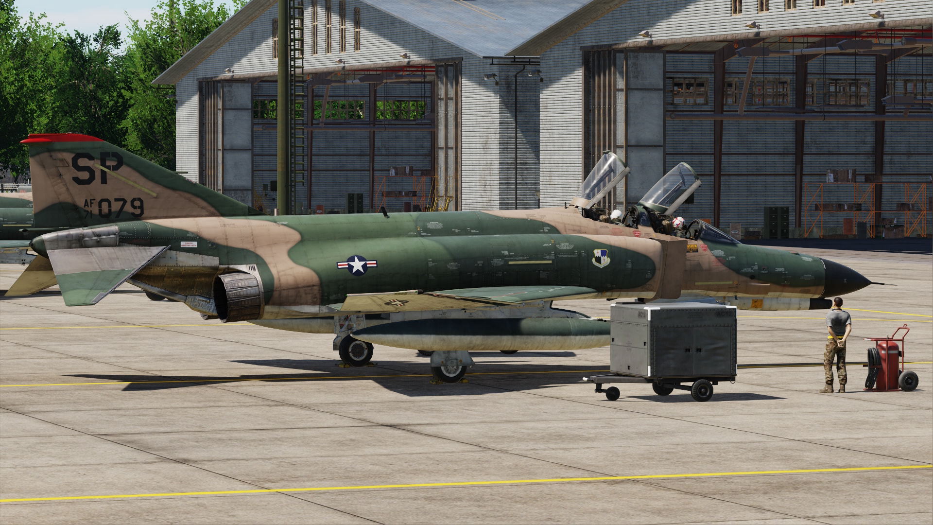 52nd FW F-4E Phantom II 71-079