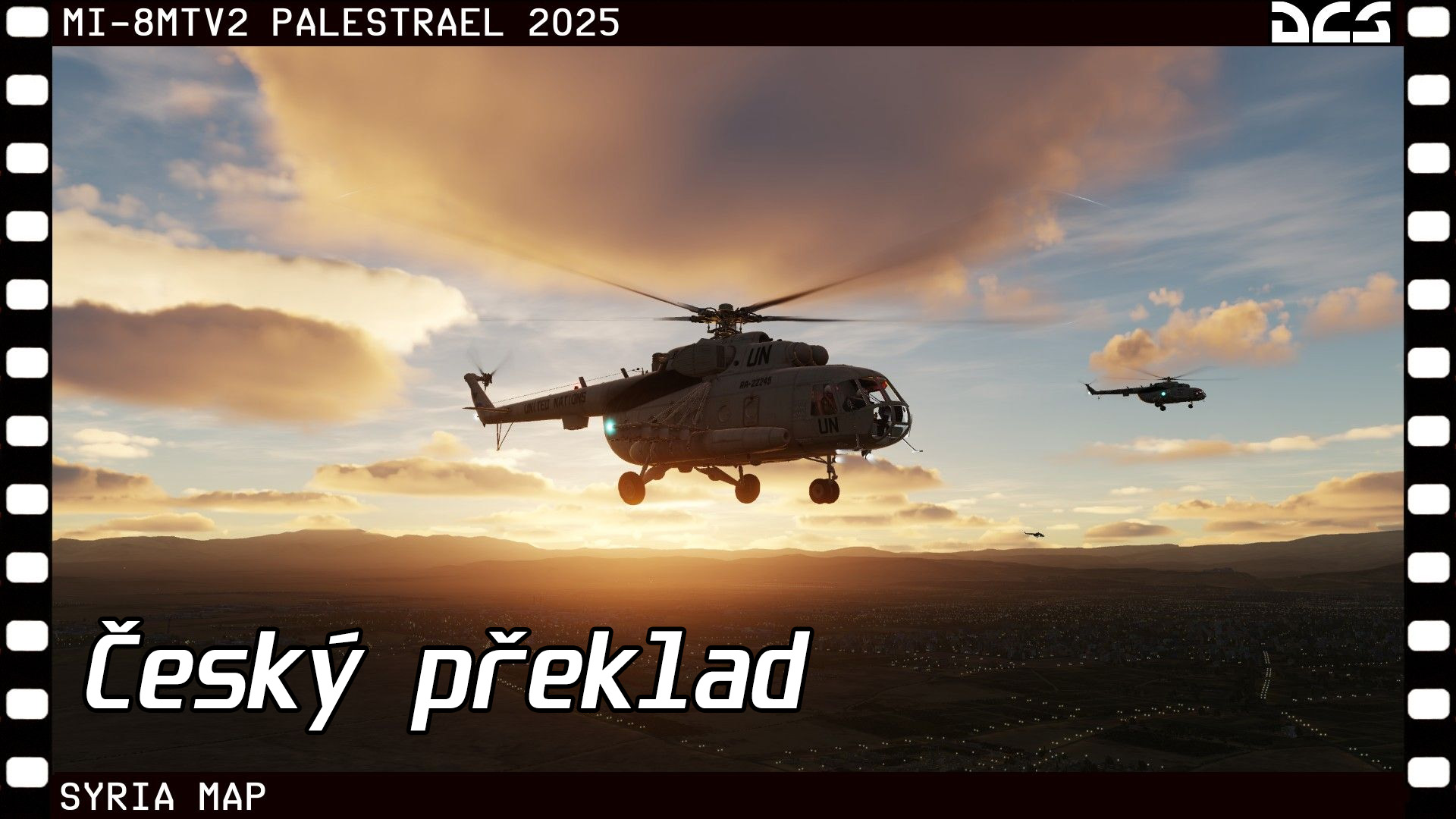 České tytulky kampaně: Mi-8MTV2 Palestrael 25 Campaign
