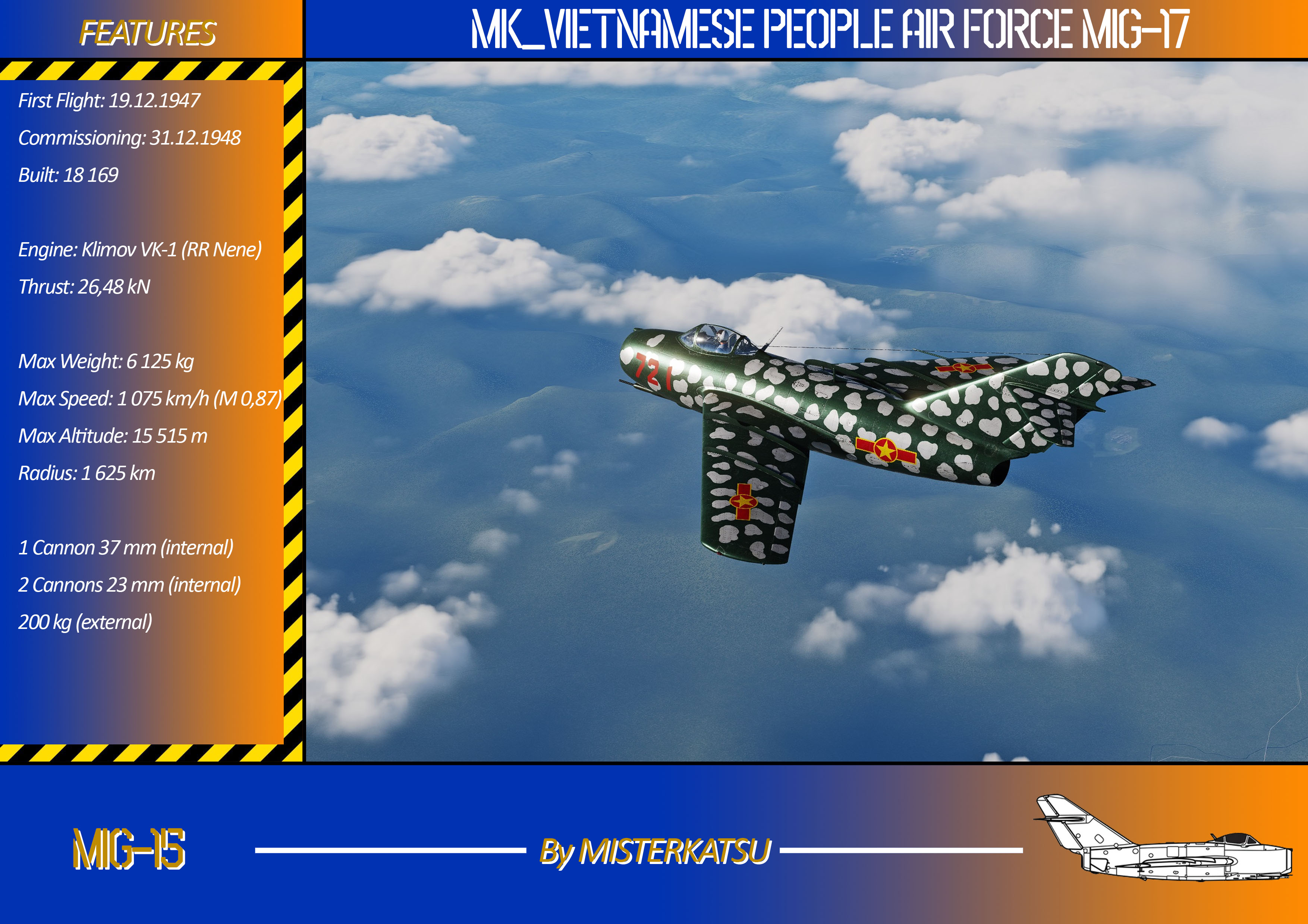 Vietnamese People Air Force Mig-17