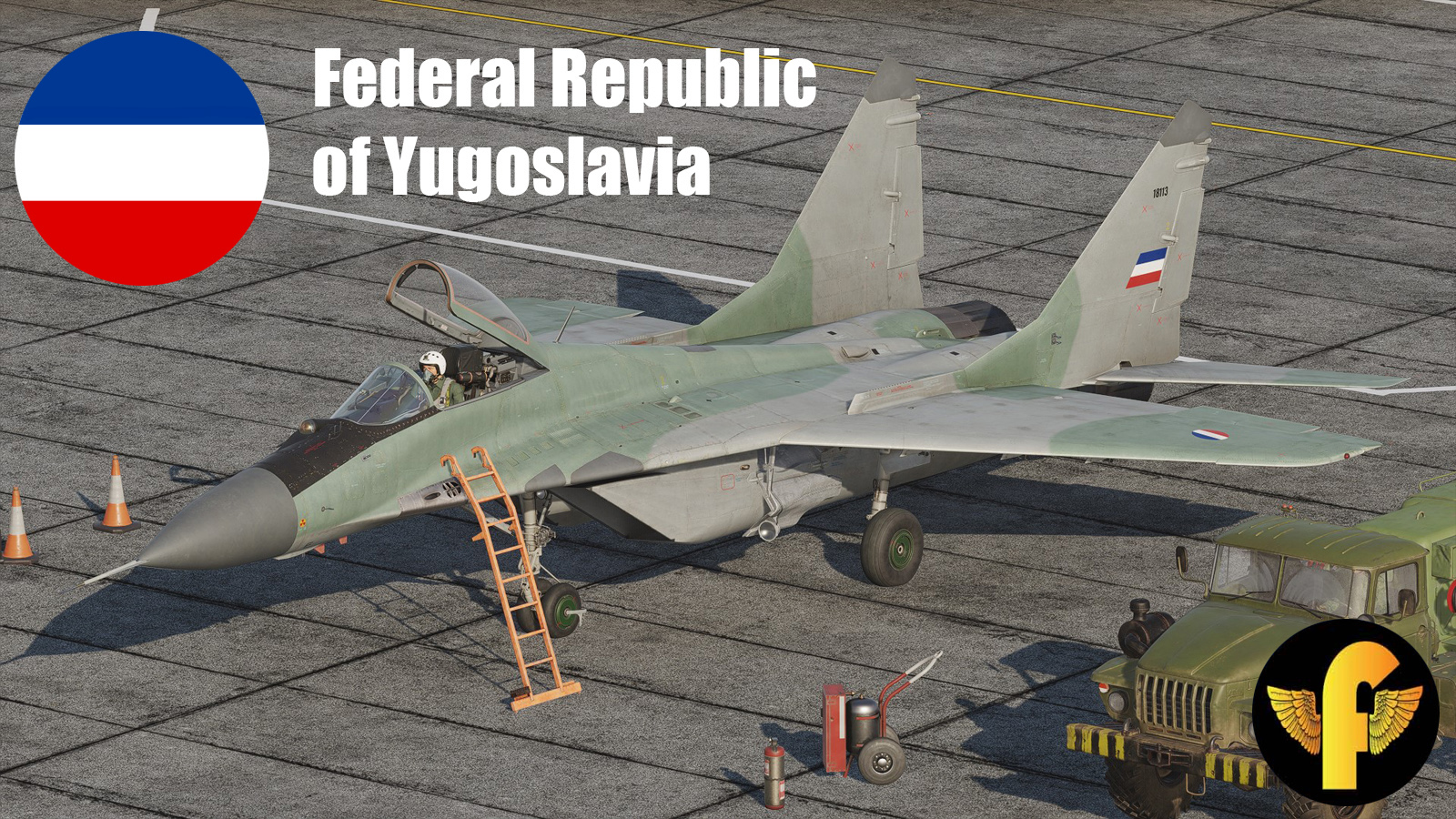 Federal Republic of Yugoslavia 1992-2003 MiG-29A Fulcrum (101-114)