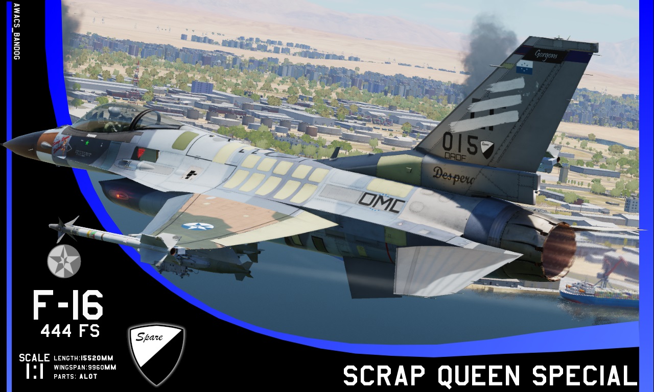 Ace Combat - "Scrap Queen Special" F-16C