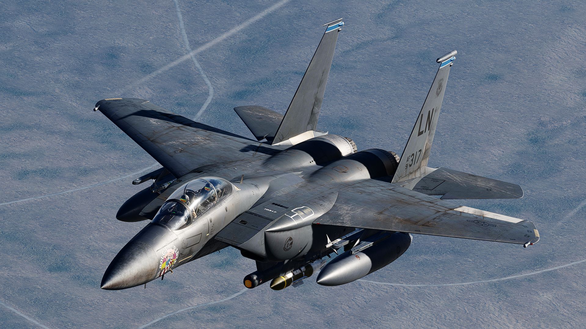 F-15E Strike eagle LN 91-317 "Roosevelt" (REOWORKED)
