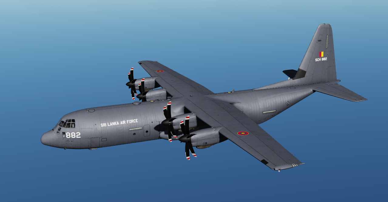 C-130J - SLAF No. 2 Heavy Transport Sqd, SCH 882