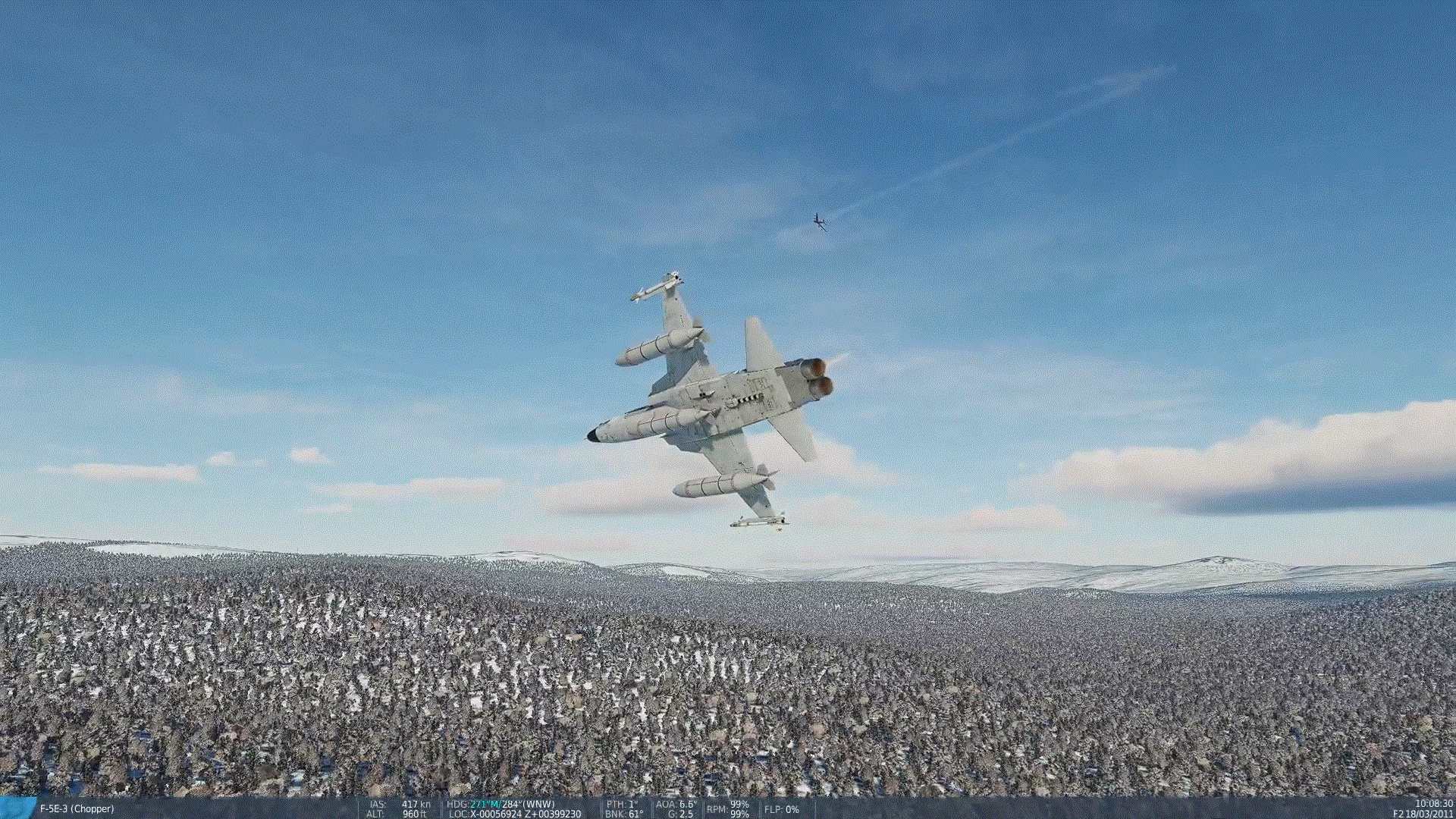 Ace Combat 5 - Mission 15 - "White Noise" - For F-5E & Kola.