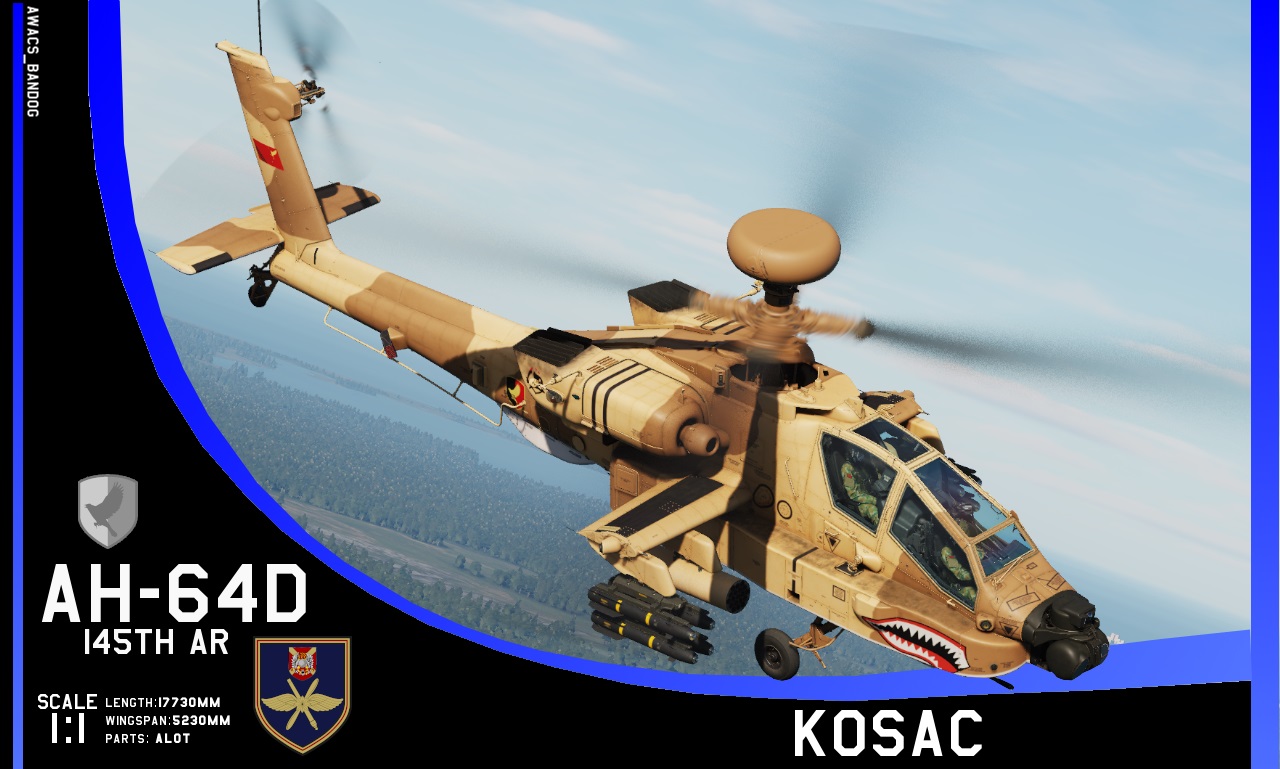 Ace Combat - Estovakian Army - 145th Aviation Regiment "Kosač"