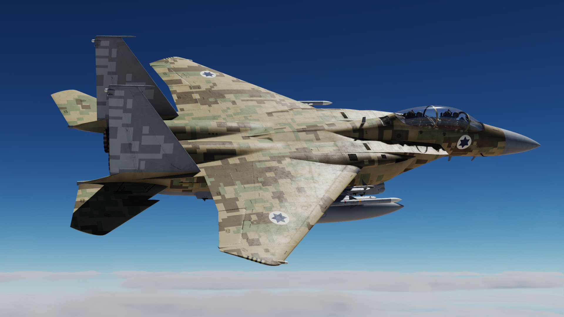 F-15EX Super Eagle II IDF Digital Desert