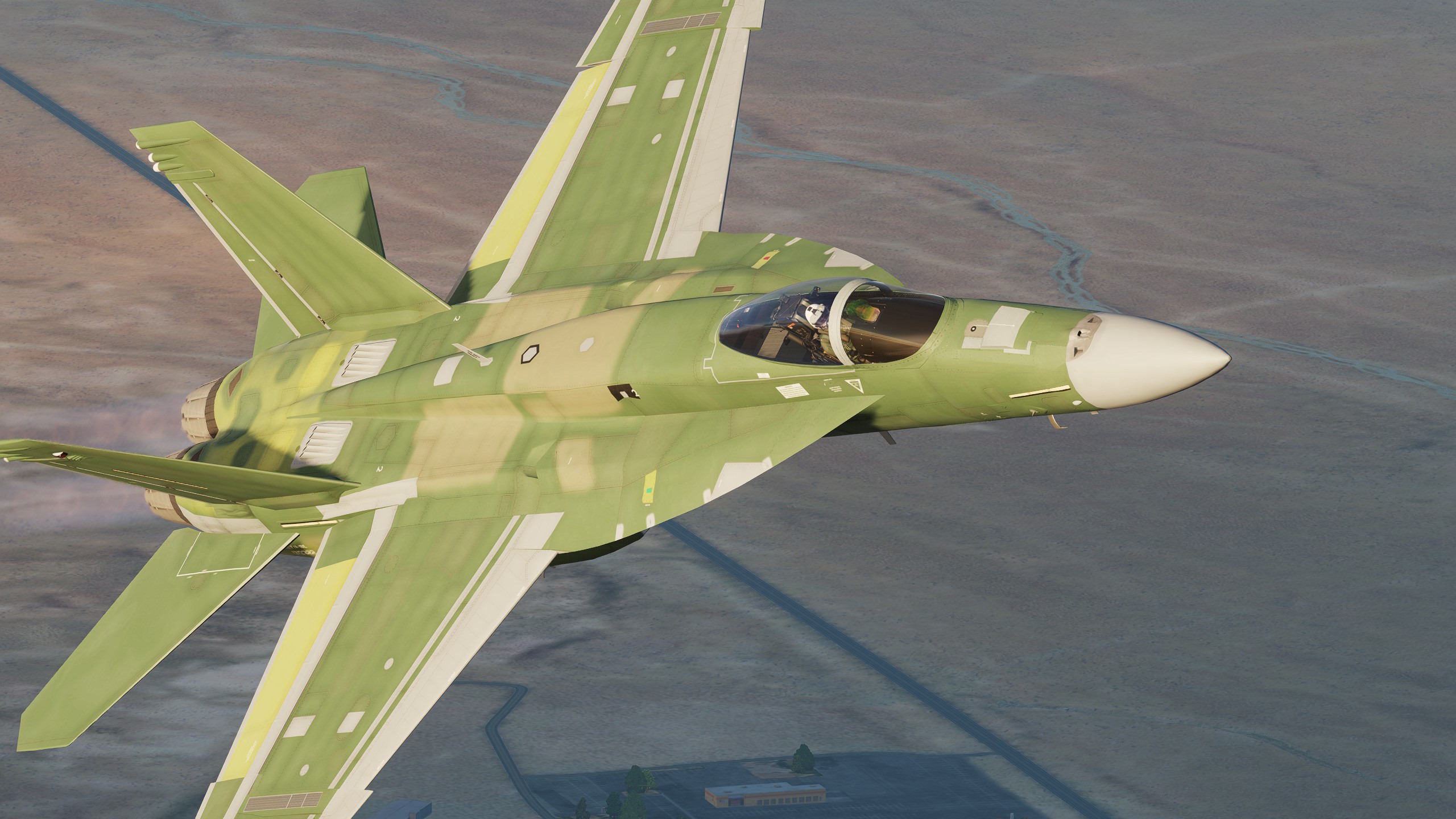 Bare Primer liveries for the CJS Super Hornet mod