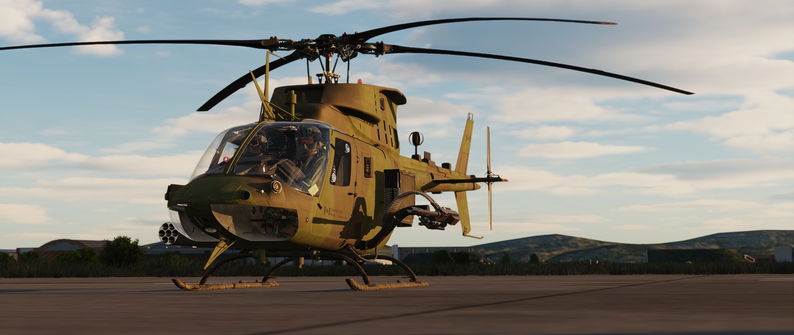 CH-136 Kiowa RCAF Skins