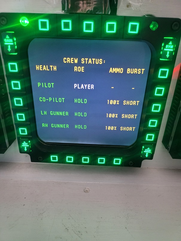 CUBESIM MFD HUEY AI CONTROL PANEL DISPLAY