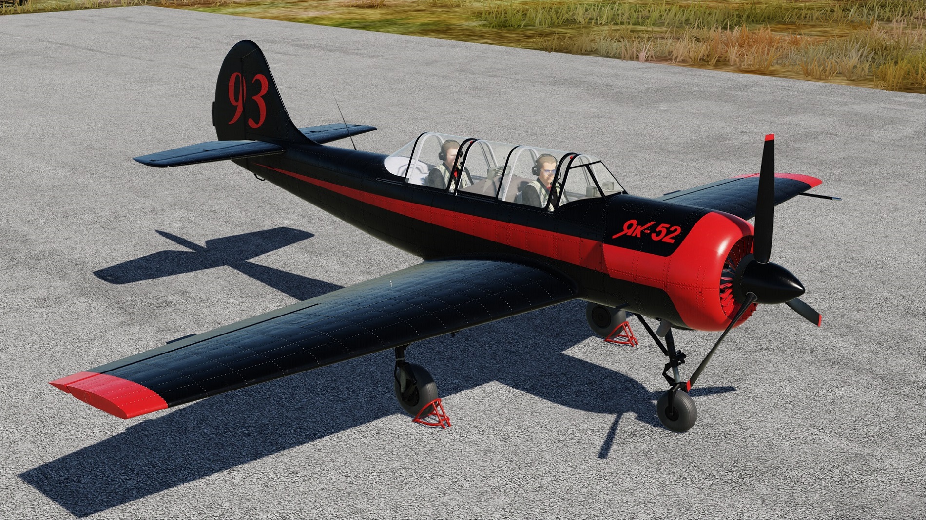 YAK-52 - BLACK MAGIC