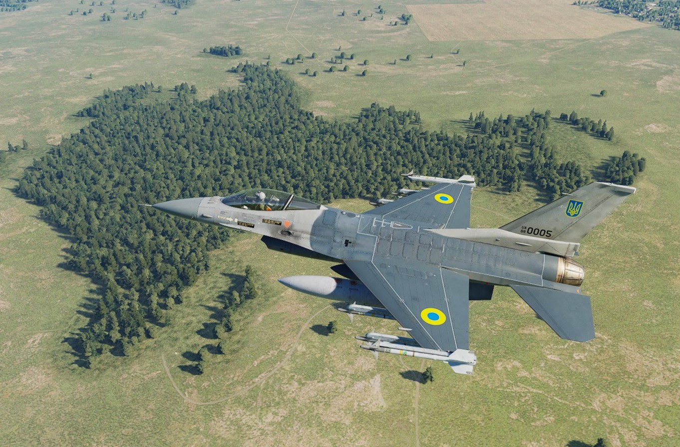Ukrainian Air Force F-16AM 88-0005, 107th Fighter Wing