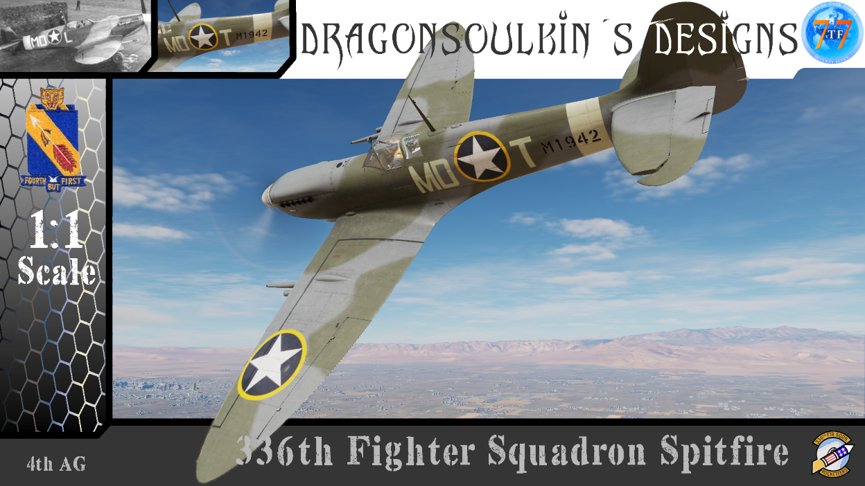 (Historical) 336th Fighter Squadron (1942) Spitfire