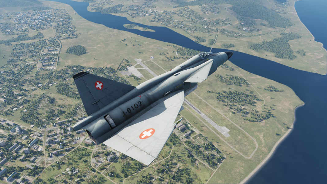 AJS37 Viggen, Fictitious Swiss Air Force Skin (V2a)