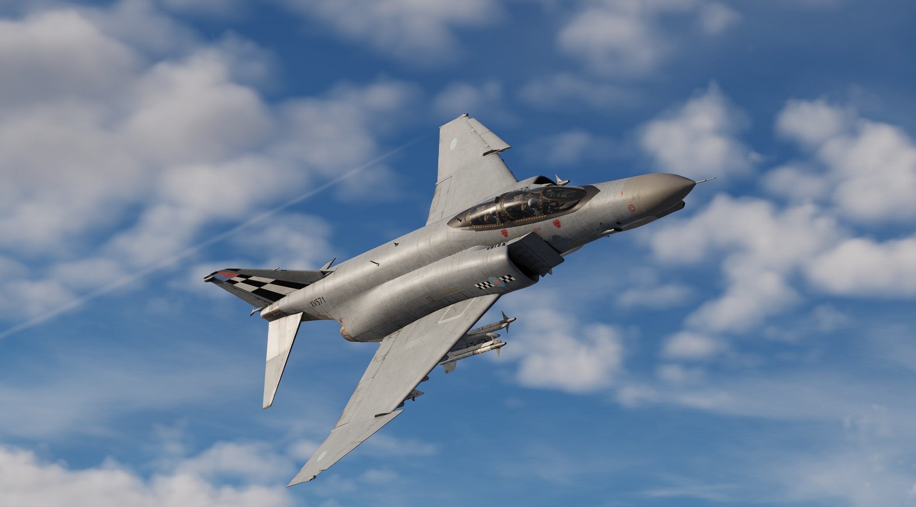 RAF XV571 FG.1 from 43 Squadron 70th Anniversary Scheme 1986 by Fish