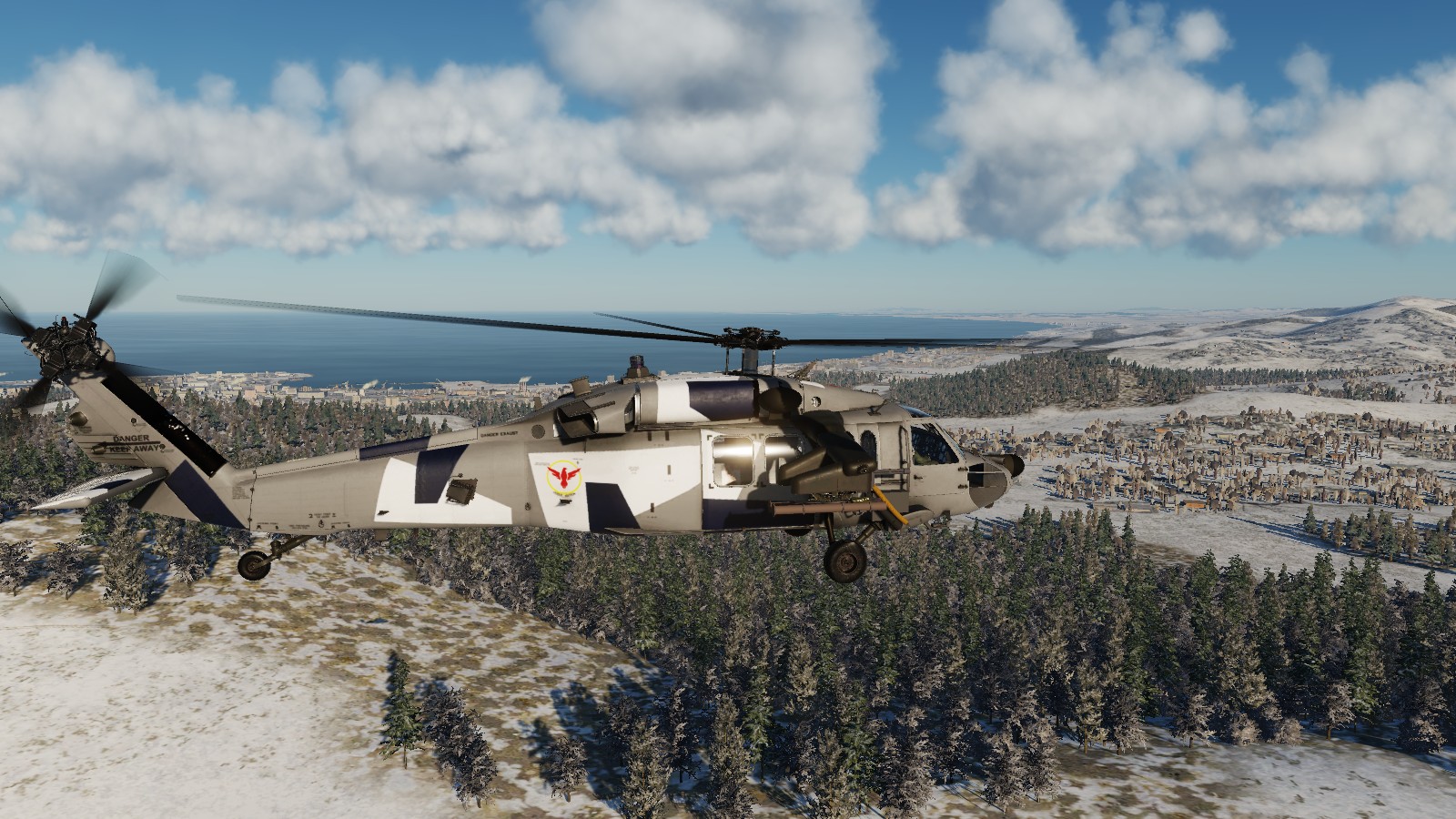 UH-60L MOD (Fictional Livery) Rogue Nation BlackHawk