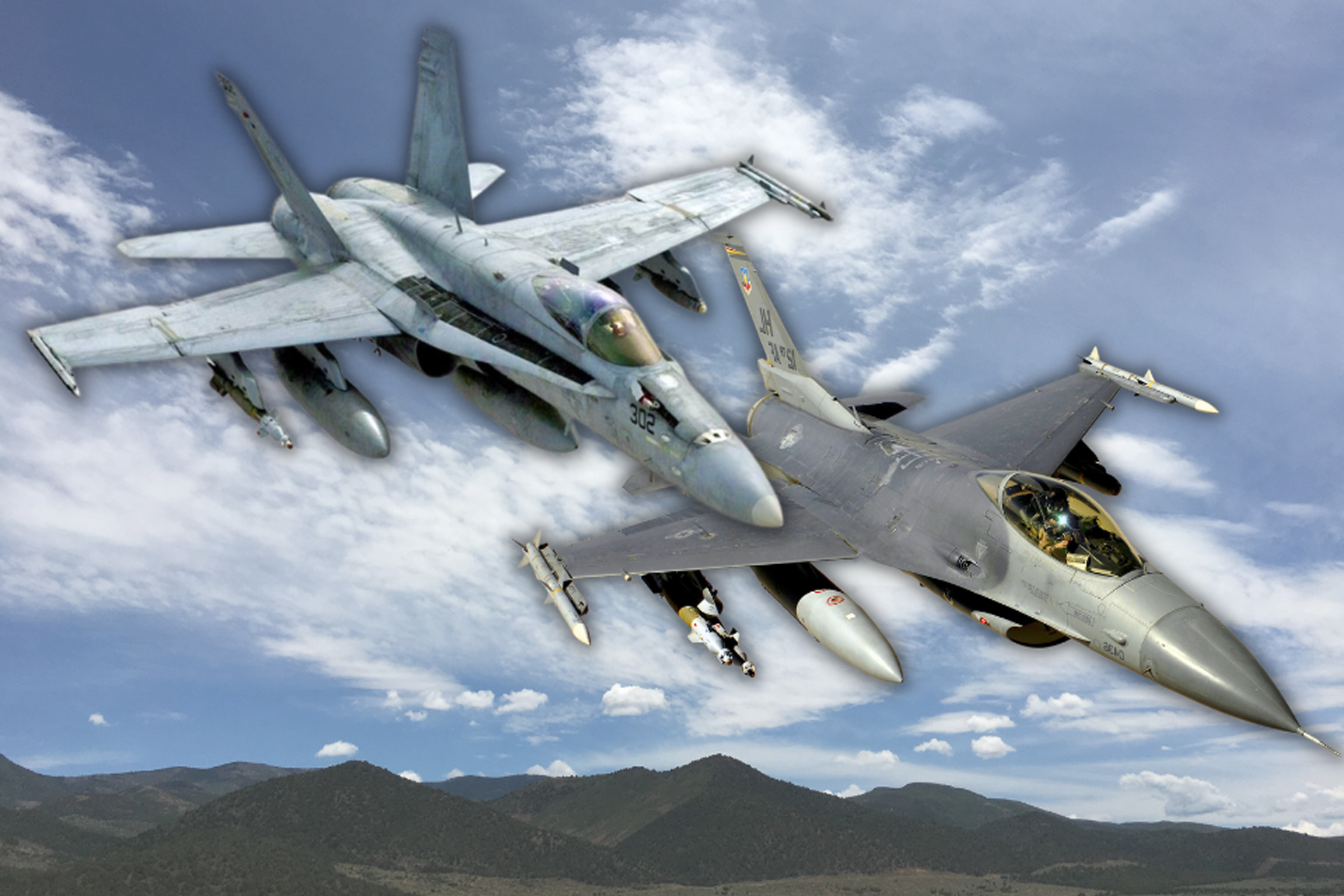 Nellis River Run - Joint Task Multiplayer <Hornets & Vipers> (Top Gun - Maverick)