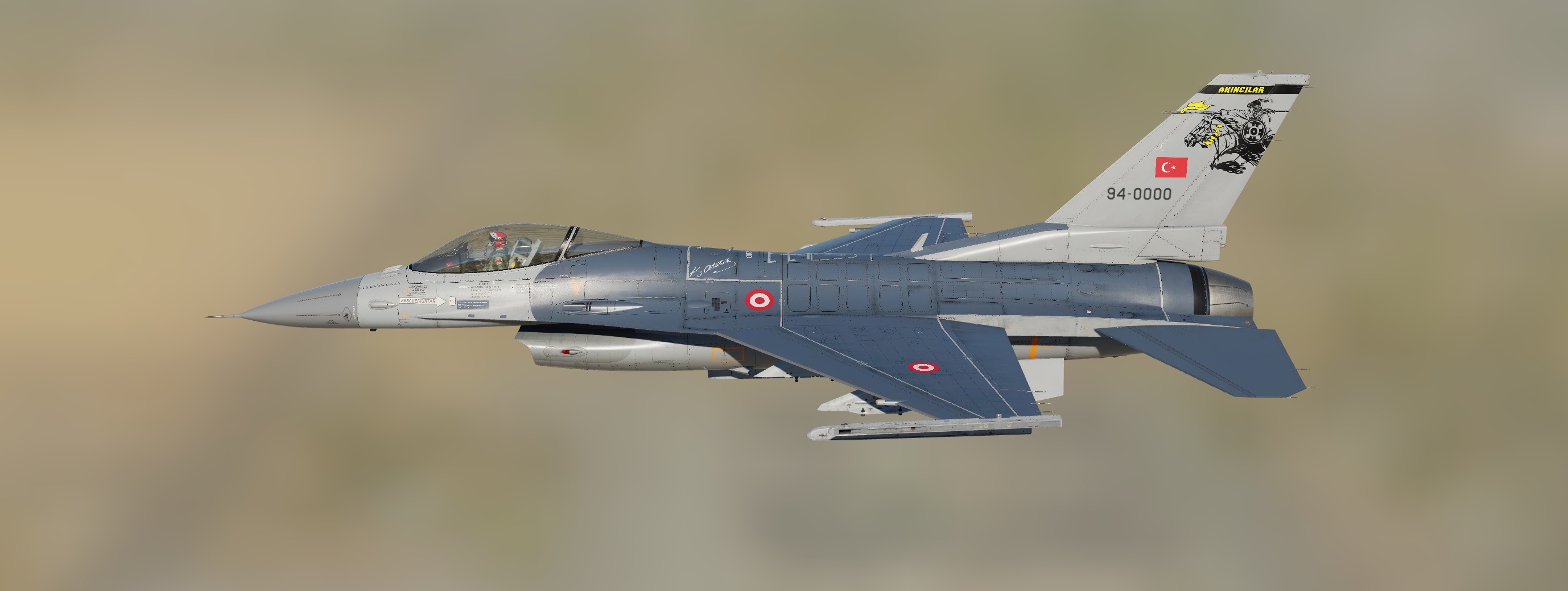 Turkish Air Force 152.Akıncı Filo_4K