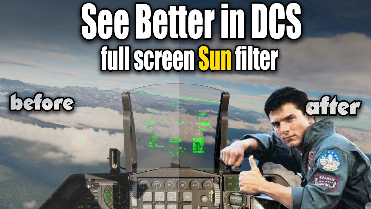 Reshade Full Screen Visor Preset - ALL Aircraft for 2D