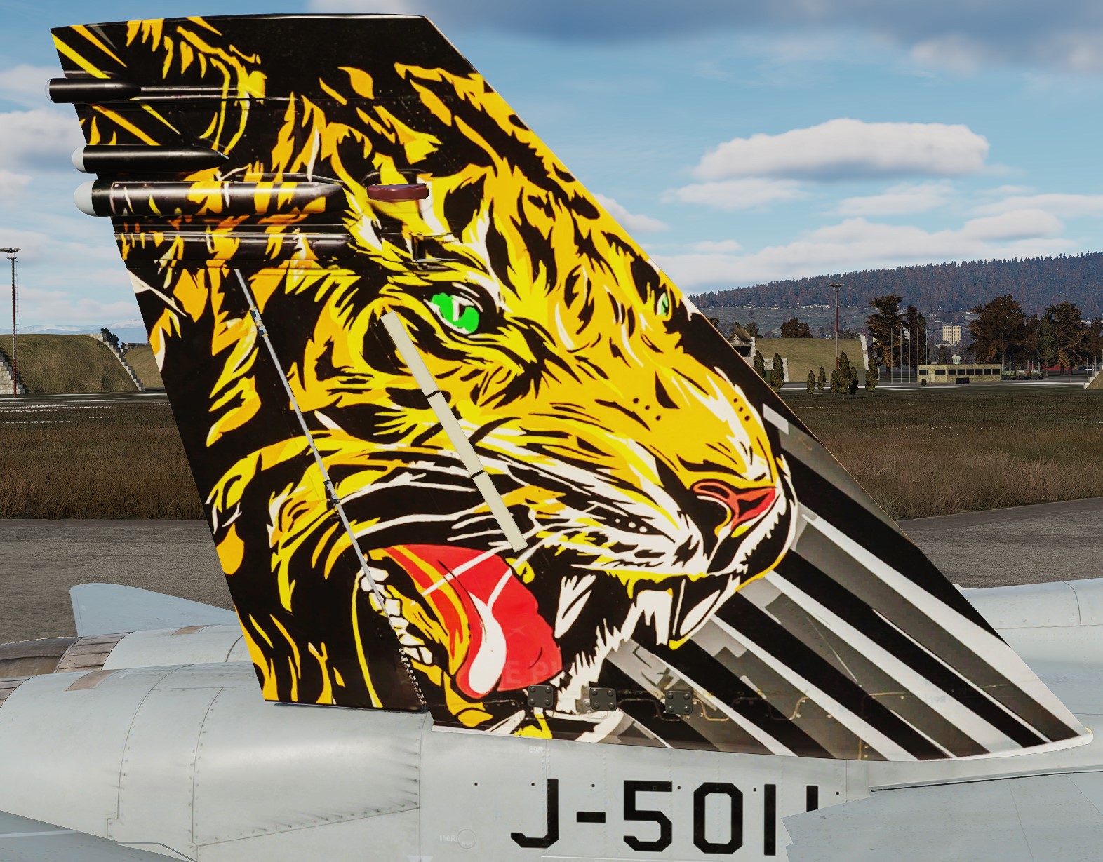 Swiss Air Force J-5011 Tigers 2016