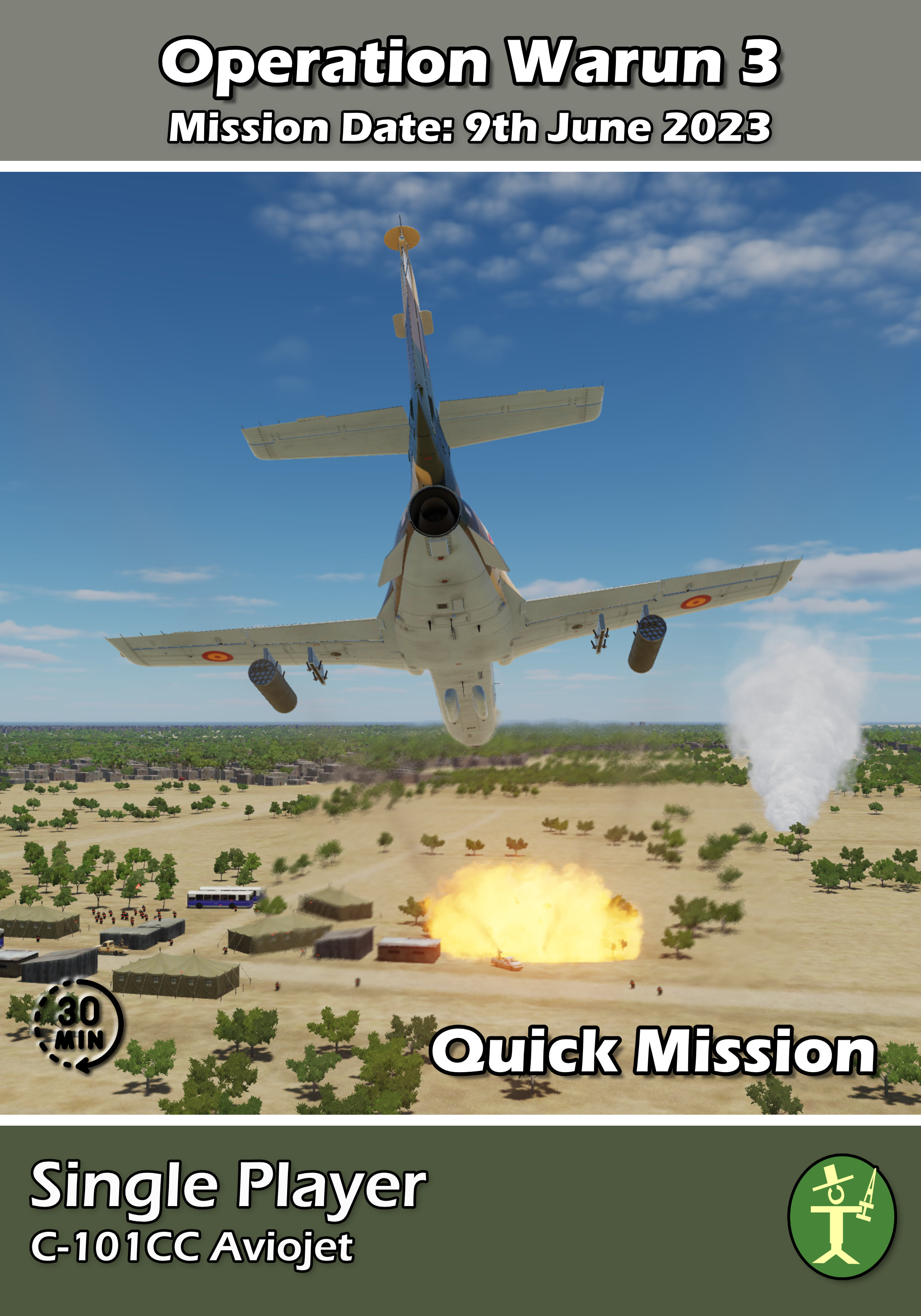 C-101 Aviojet - Operation Warun 3 - Nigerian Air Force