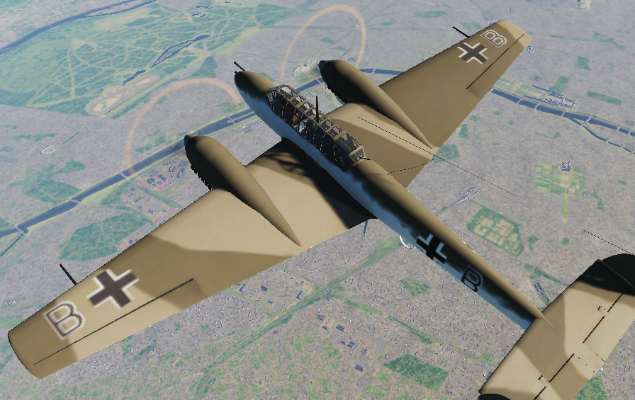 Bayerische Flugzeugwerke Bf110 - AI asset (non animated)