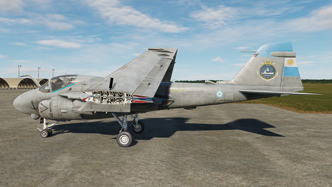 Argentine Navy A-6E fictional livery