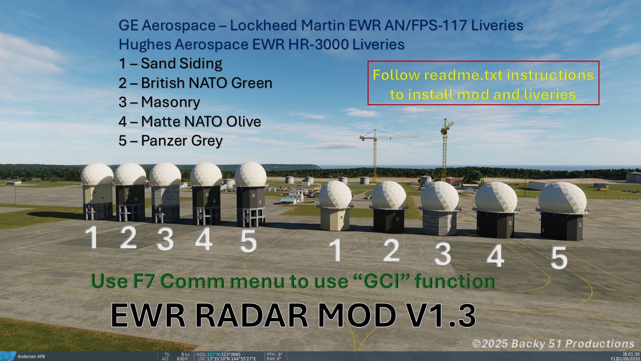 EWR RADAR MOD V1.3.1
